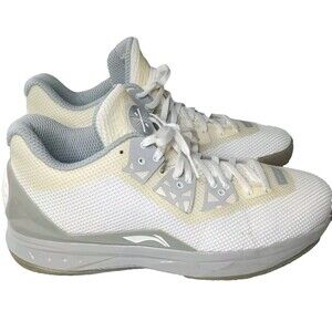 Li-Ning Way of Wade 4 Sneakers Men's Size 15 Shoes Grey ABAL037-19